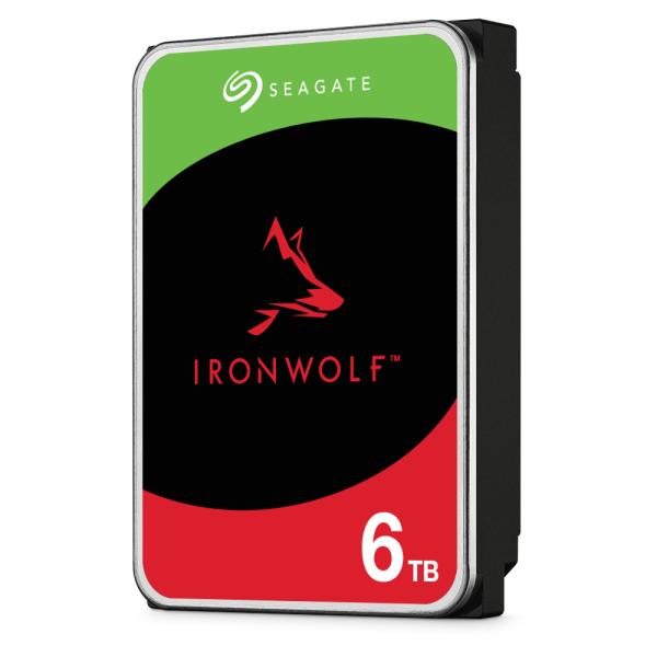 Seagate IronWolf 6TB NAS Festplatte 3,5" SATA III 5400RPM 256MB Cache – 24/7 für NAS-Systeme